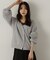 レース付きニットアンサンブル　24AW
