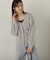 レース付きニットアンサンブル　24AW
