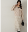 レース付きニットアンサンブル　24AW