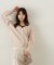レース付きニットアンサンブル　24AW