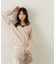 レース付きニットアンサンブル　24AW