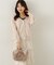レース付きニットアンサンブル　24AW