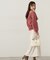レース付きニットアンサンブル　24AW