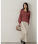 レース付きニットアンサンブル　24AW