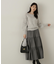 パウダーサテンティアードスカート　24AW