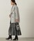 パウダーサテンティアードスカート　24AW