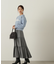 パウダーサテンティアードスカート　24AW