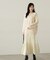 パウダーサテンティアードスカート　24AW