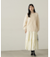 パウダーサテンティアードスカート　24AW