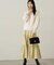 パウダーサテンティアードスカート　24AW