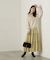 パウダーサテンティアードスカート　24AW
