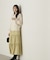 パウダーサテンティアードスカート　24AW