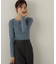 エンブロイダリーリブニット WEB限定