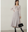 ミックスツイードフレアスカート　24AW