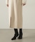 フロントファスナーナロースカート　24AW