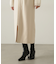 フロントファスナーナロースカート　24AW