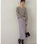 フロントファスナーナロースカート　24AW
