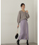 フロントファスナーナロースカート　24AW