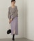 フロントファスナーナロースカート　24AW