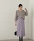 フロントファスナーナロースカート　24AW