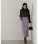 フロントファスナーナロースカート　24AW