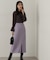 フロントファスナーナロースカート　24AW