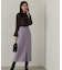 フロントファスナーナロースカート　24AW