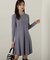 リブミニニットワンピース　24AW