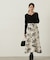 フラワージャガードドッキングワンピース　24AW