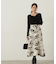 フラワージャガードドッキングワンピース　24AW