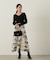 フラワージャガードドッキングワンピース　24AW