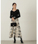 フラワージャガードドッキングワンピース　24AW