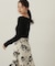 フラワージャガードドッキングワンピース　24AW