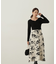 フラワージャガードドッキングワンピース　24AW