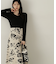 フラワージャガードドッキングワンピース　24AW