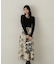 フラワージャガードドッキングワンピース　24AW