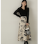 フラワージャガードドッキングワンピース　24AW