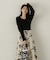 フラワージャガードドッキングワンピース　24AW