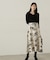 フラワージャガードドッキングワンピース　24AW
