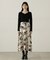 フラワージャガードドッキングワンピース　24AW