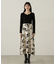 フラワージャガードドッキングワンピース　24AW