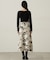 フラワージャガードドッキングワンピース　24AW