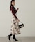 フラワージャガードドッキングワンピース　24AW