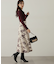 フラワージャガードドッキングワンピース　24AW