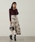 フラワージャガードドッキングワンピース　24AW