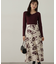 フラワージャガードドッキングワンピース　24AW