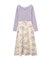 フラワージャガードドッキングワンピース　24AW