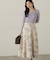 フラワージャガードドッキングワンピース　24AW