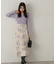 フラワージャガードドッキングワンピース　24AW