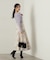 フラワージャガードドッキングワンピース　24AW